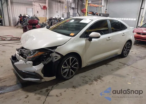 2022 Toyota Corolla Se from USA, damaged, VIN JTDS4MCE0NJ083300